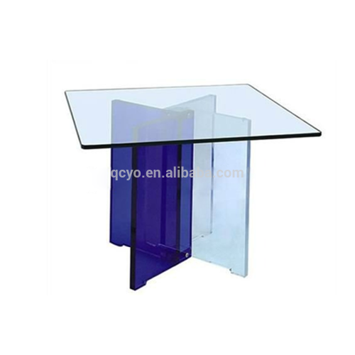 factory supply customized acrylic dining table acrylic board chair